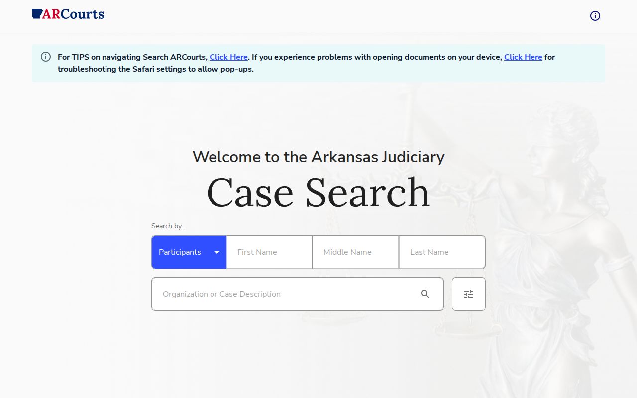 Izard County criminal court records on Search ARCourts